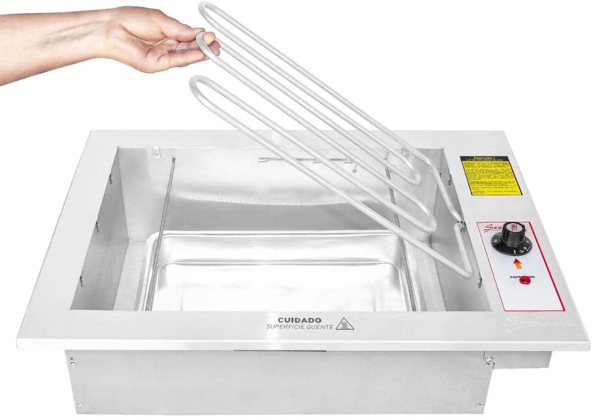 Churrasqueira Elétrica de Embutir com Grelha Argetina, Sem f... - Image 7