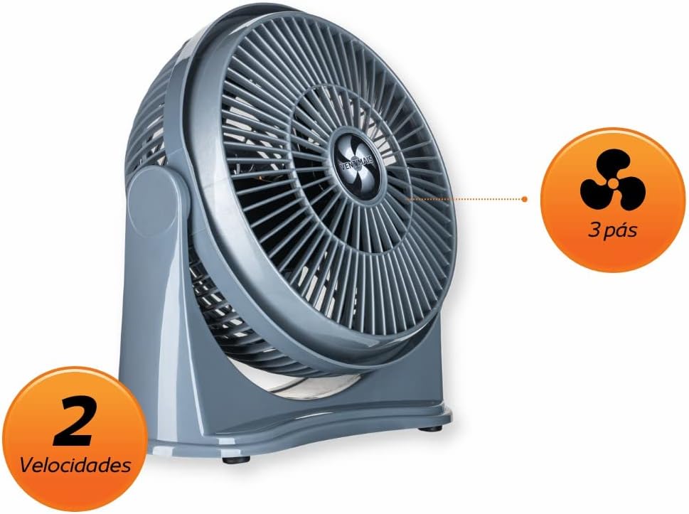 CIRCULADOR DE AR 25CM CINZA PRATA 127V VENTIMAIS - Image 3