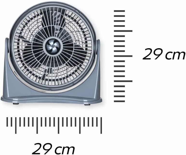 CIRCULADOR DE AR 25CM CINZA PRATA 127V VENTIMAIS - Image 6