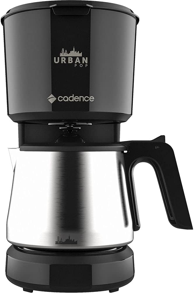 Cafeteira Urban Pop Preto/Inox, 110V, Cadence - Image 2
