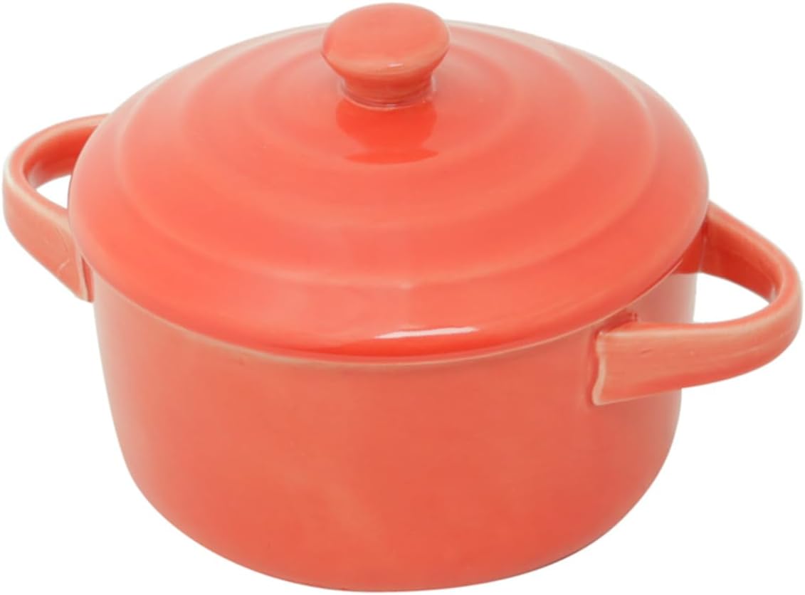 LYOR - Conjunto 4 Caçarolas de Porcelana Farm Vermelha 280ml - Image 2