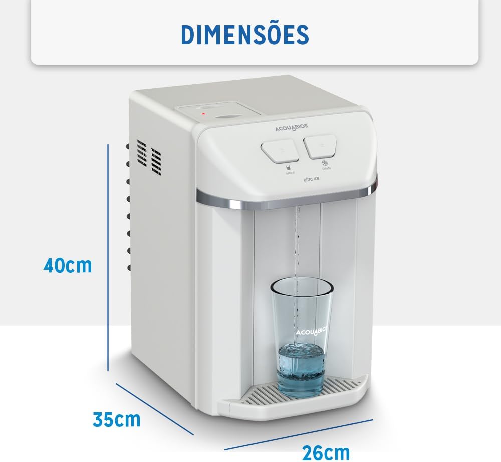 ACQUABIOS PURIFICADOR DE ÁGUA ULTRA ICE - COMPRESSOR 127V/ B... | É bom mesmo? Descubra antes de comprar - Image 7