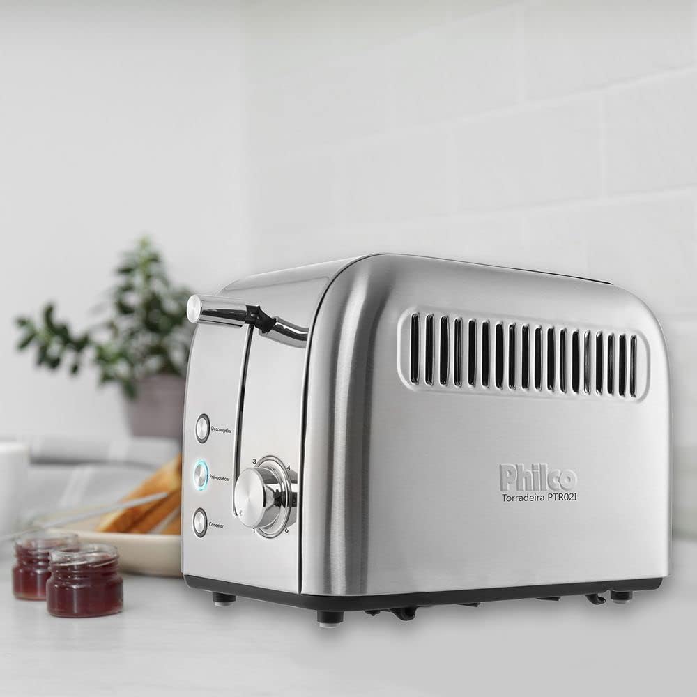 Torradeira Philco PTR02I 6 níveis de tostagem 850W 220V - Image 5