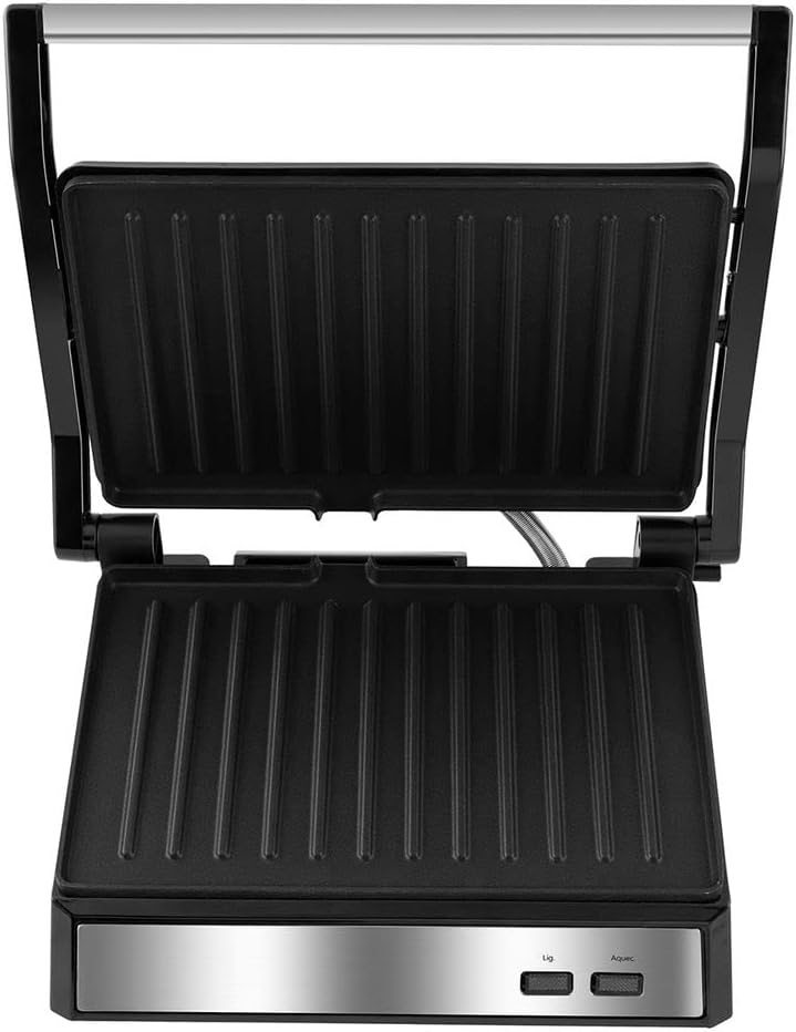 Grill Philco PGR21PI Preto/Inox 1000W - Image 4