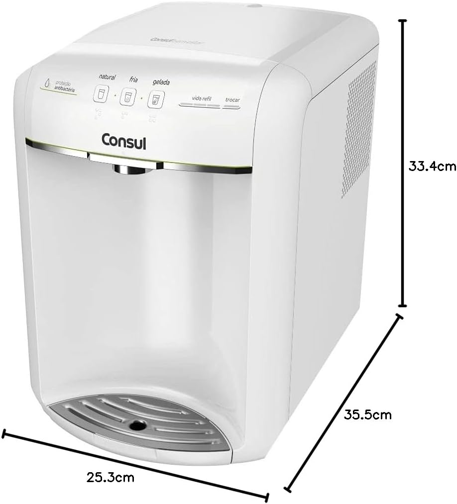 Purificador de Água Consul (CPB36ABB) - 220V - Branco - Alta... | É bom mesmo? Descubra antes de comprar - Image 10