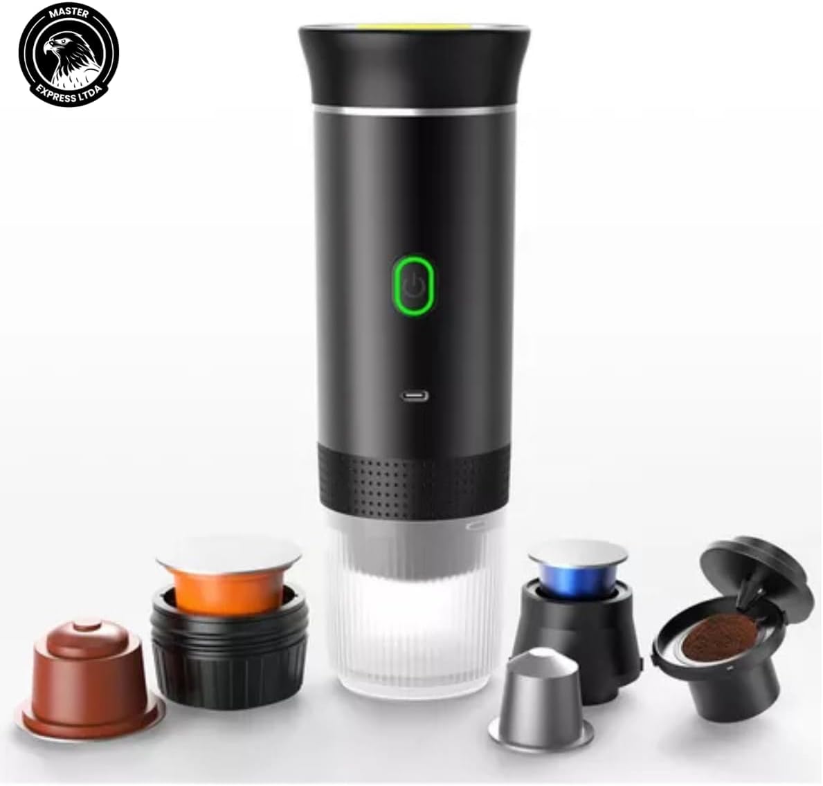 Máquina de Café Expresso Portátil 3 em 1, Preta - Image 2