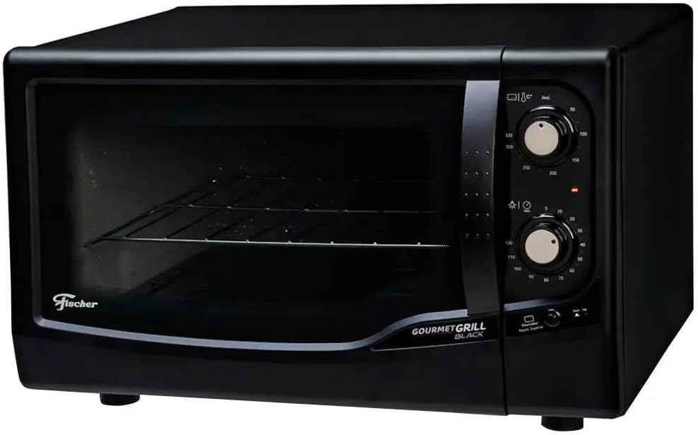 Forno Elétrico Fischer Gourmet Grill Bancada 44L Preto 127V(...
