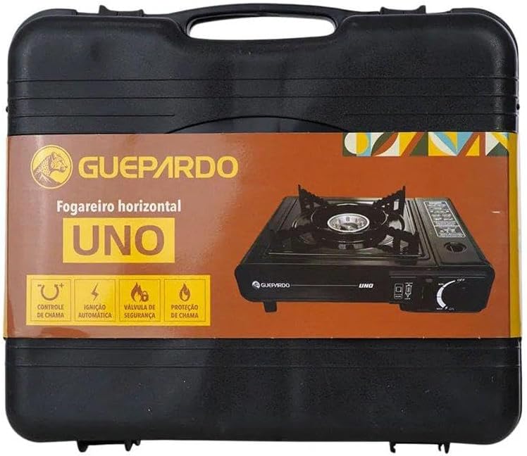 Guepardo, Fogareiro Horizontal Aço Esmaltado Regulador de Ch... - Image 8