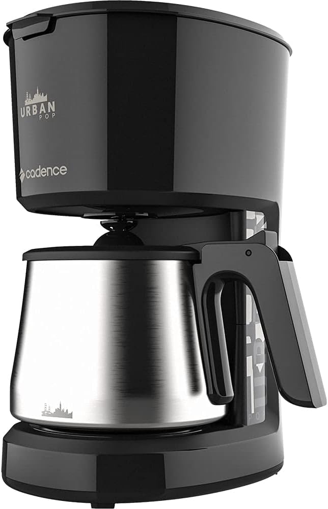 Cafeteira Urban Pop Preto/Inox, 110V, Cadence - Image 3
