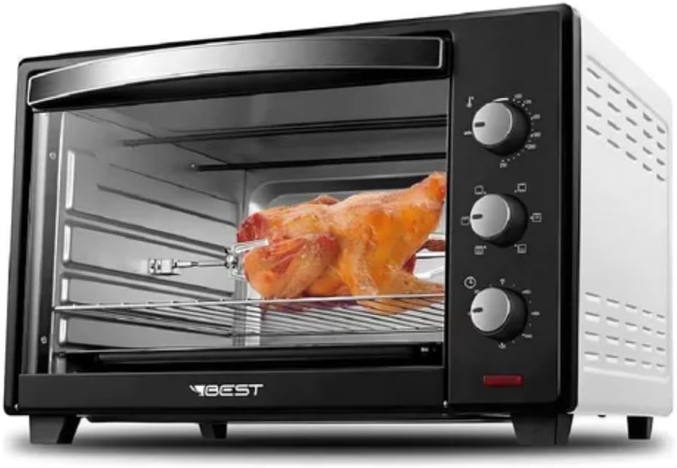 Forno Elétrico 60L Plus Best – Espeto Giratório, Temporizado...