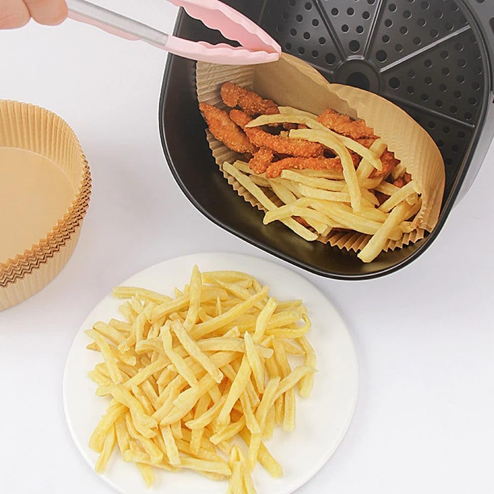 Forma Descartável de Papel Redondo para Air Fryer – Pacote c... | É bom mesmo? Descubra antes de comprar - Image 2