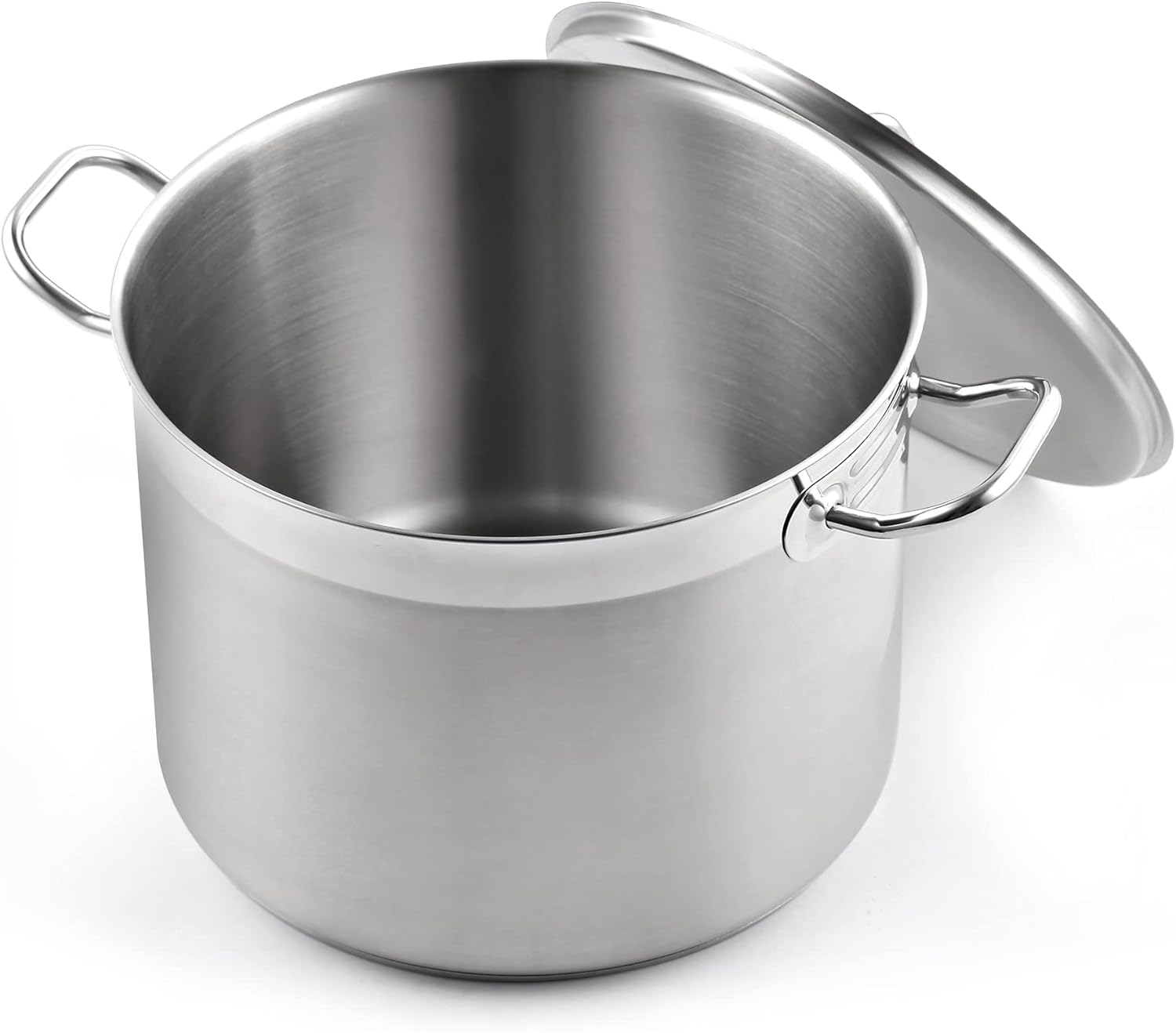Cooks Standard Caçarola profissional de aço inoxidável com t...