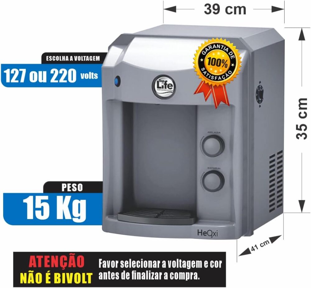 Purificador Agua Alcalina Ionizada com Ozônio Top Life (220,... | É bom mesmo? Descubra antes de comprar - Image 2