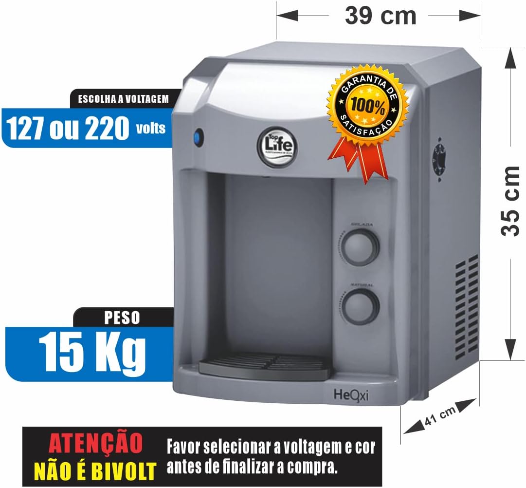 Purificador Agua Alcalina Ionizada com Ozônio Top Life (220,... | É bom mesmo? Descubra antes de comprar - Image 2