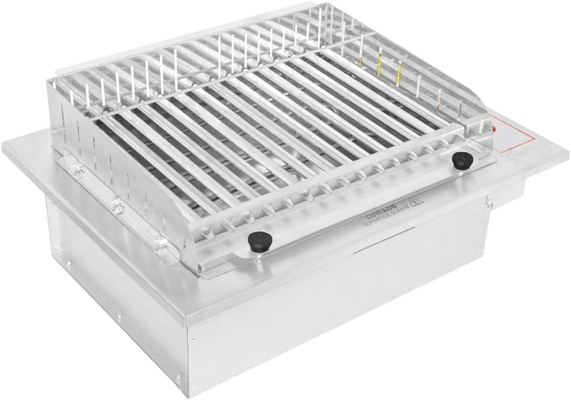 Churrasqueira Elétrica de Embutir com Grelha Argetina, Sem f... - Image 3