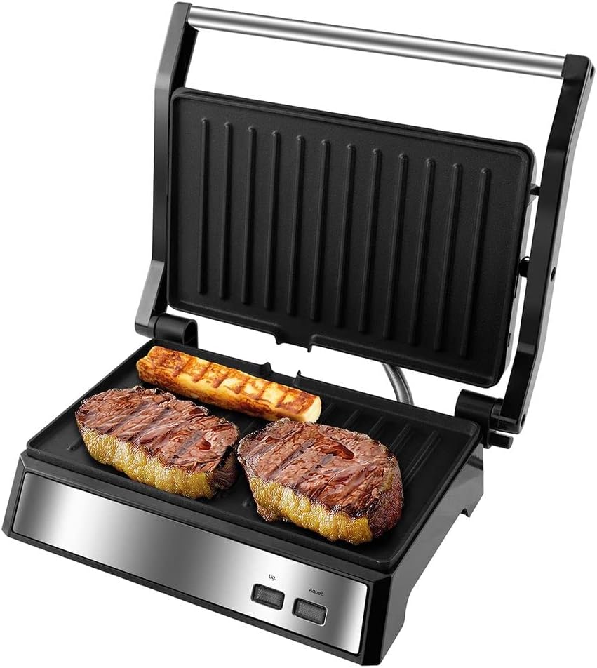 Grill Philco PGR21PI Preto/Inox 1000W - Image 5