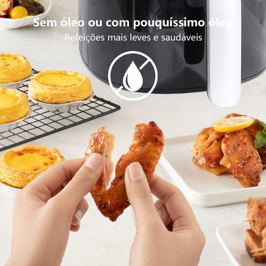 Fritadeira Sem Oleo Air Fryer Digital Facil E Rapido 5/5,5/6... | É bom mesmo? Descubra antes de comprar - Image 5