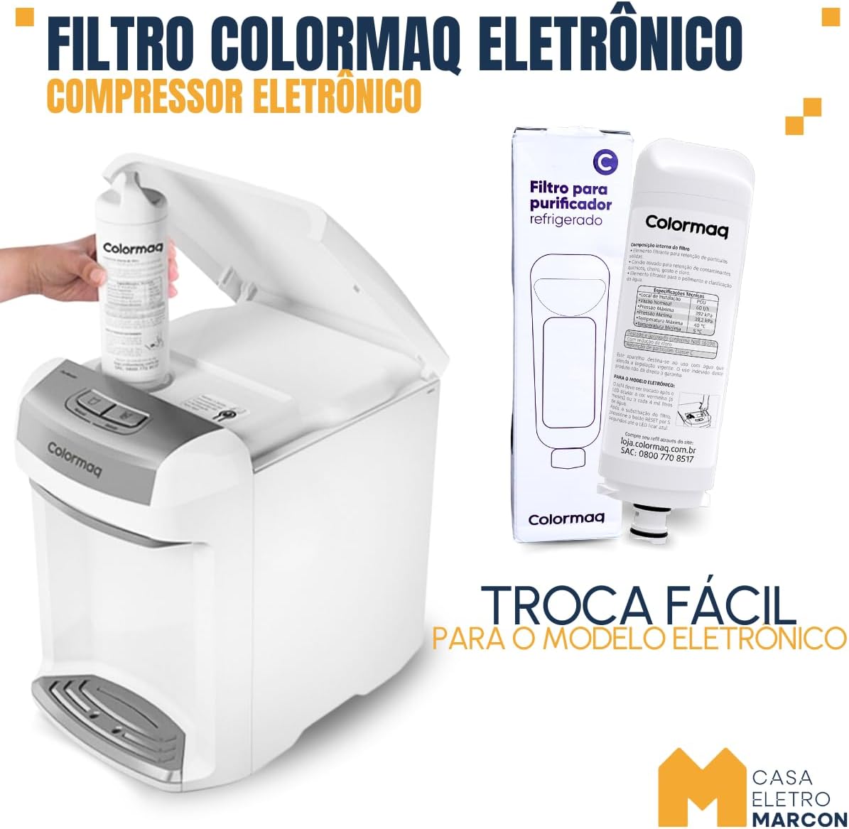 KIT 1 UN FILTRO PURIFICADOR ACQUA ELETRO | É bom mesmo? Descubra antes de comprar - Image 5