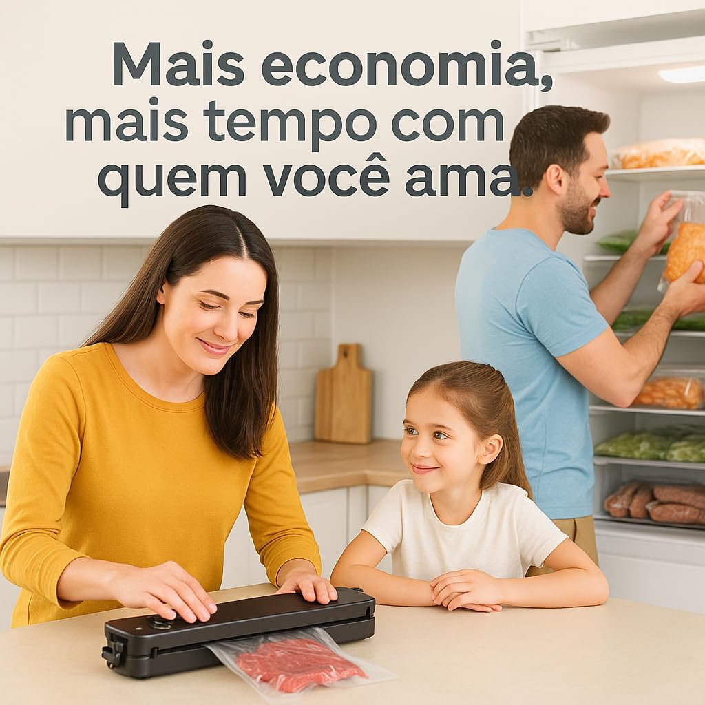 Seladora a Vácuo Profissional com 10 Sacos à Vacuo – Conserv... - Image 6