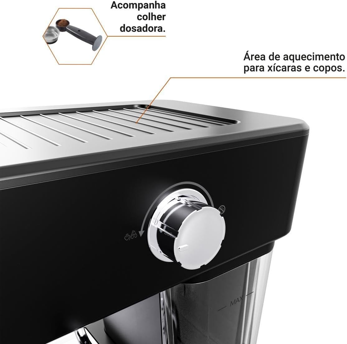 Cafeteira Expresso Philco 1,2L 20 Bar 950W Pressão de 20bar ... - Image 17