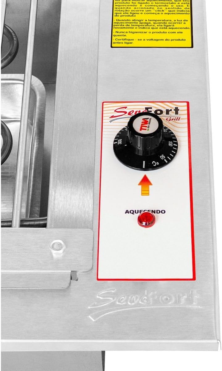 Churrasqueira Elétrica de Embutir com Grelha Argetina, Sem f... - Image 5