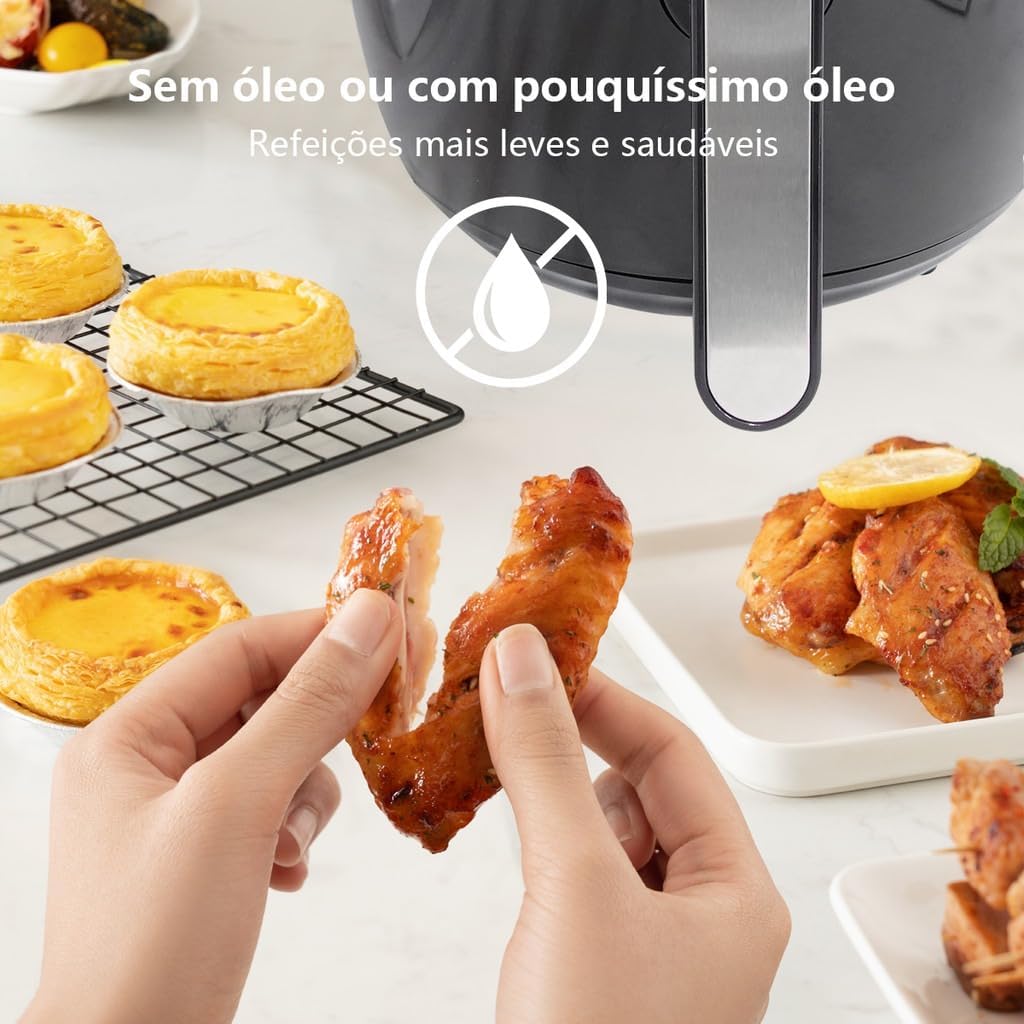 Fritadeira Sem Oleo Air Fryer Digital Facil E Rapido 5/5,5/6... | É bom mesmo? Descubra antes de comprar - Image 3