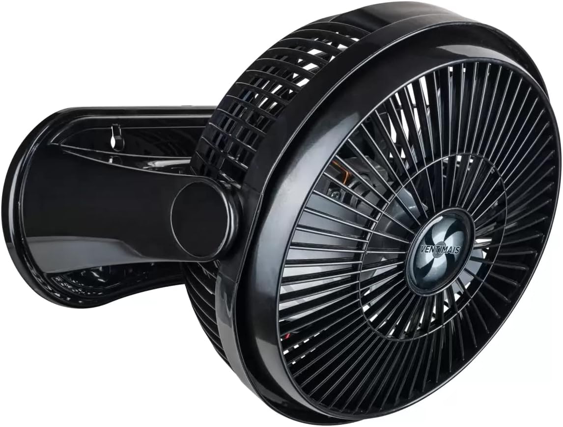 CIRCULADOR DE AR 25CM PRETO PRATA 220V VENTIMAIS - Image 2