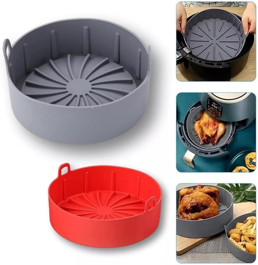 Forma de Silicone para Air Fryer Asadeira Elétrica Forno Mic... | É bom mesmo? Descubra antes de comprar - Image 4