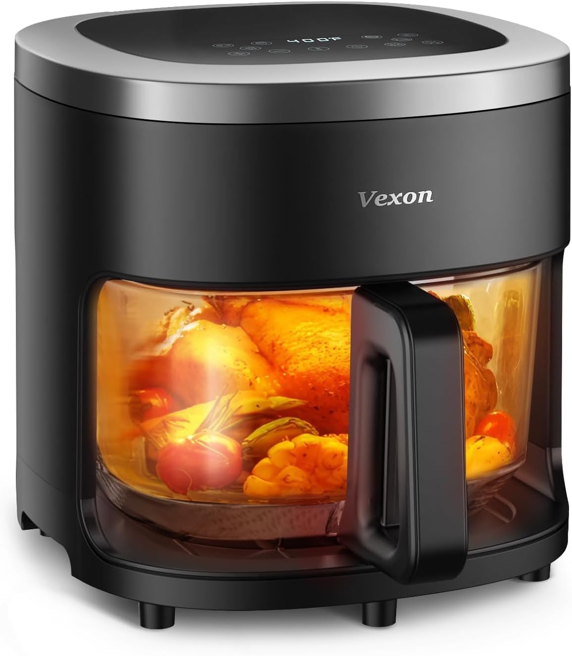 Vexon Fritadeira De Ar Vidro, 4,5 Qt Com Visor, Frita, Assa,... | É bom mesmo? Descubra antes de comprar