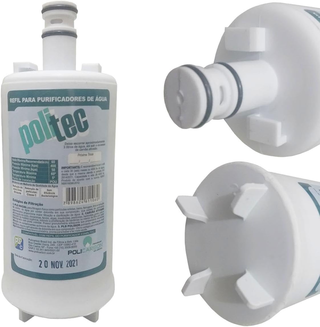 Filtro Refil Compatível Com Purificador de Água Esmaltec Acq... | É bom mesmo? Descubra antes de comprar - Image 2