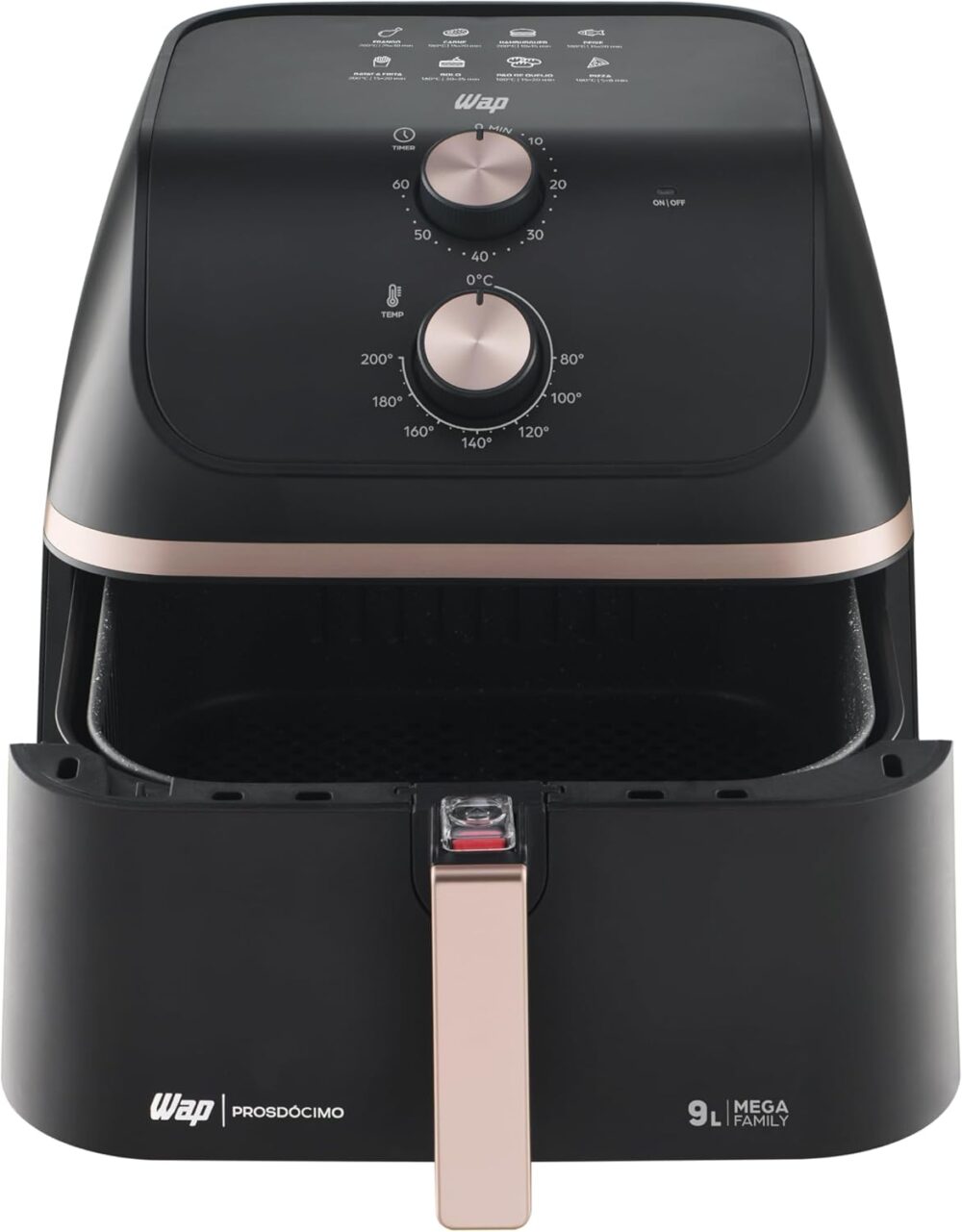 WAP Fritadeira Air Fryer MEGA FAMILY 9 Litros com Cesto Ampl... | É bom mesmo? Descubra antes de comprar - Image 2