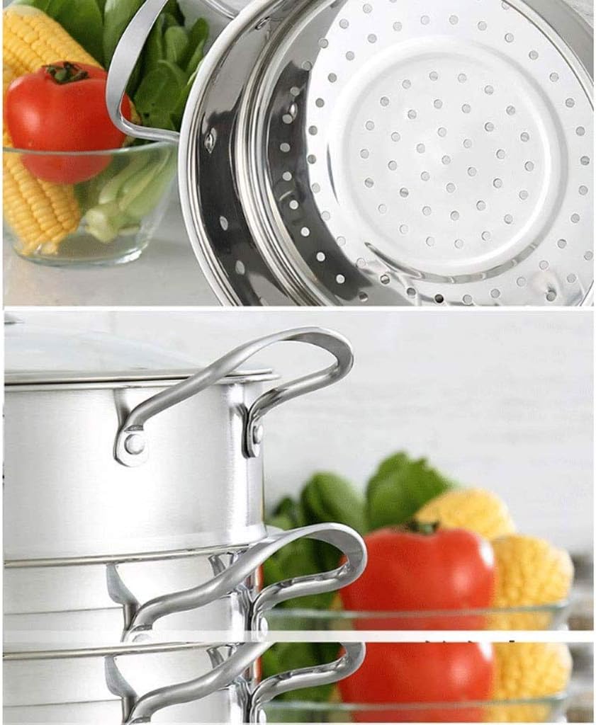 REJOON Vaporizador de alimentos 24 cm aço inoxidável conjunt... - Image 6