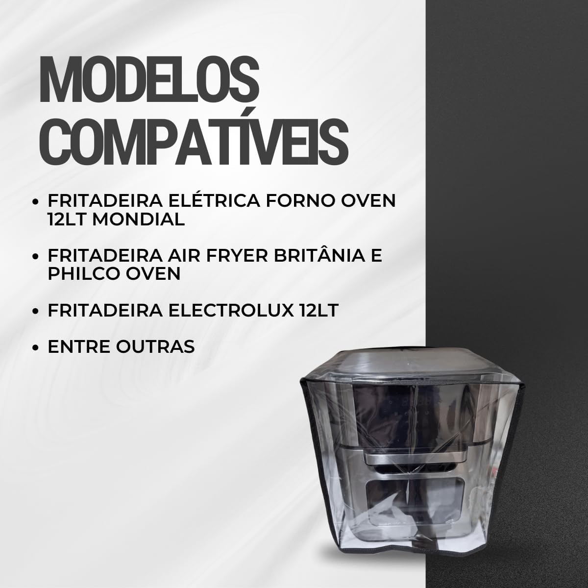 Capa Proterora Fritadeira Air Fryer Over 12 L - Mondial/Brit... | É bom mesmo? Descubra antes de comprar - Image 2