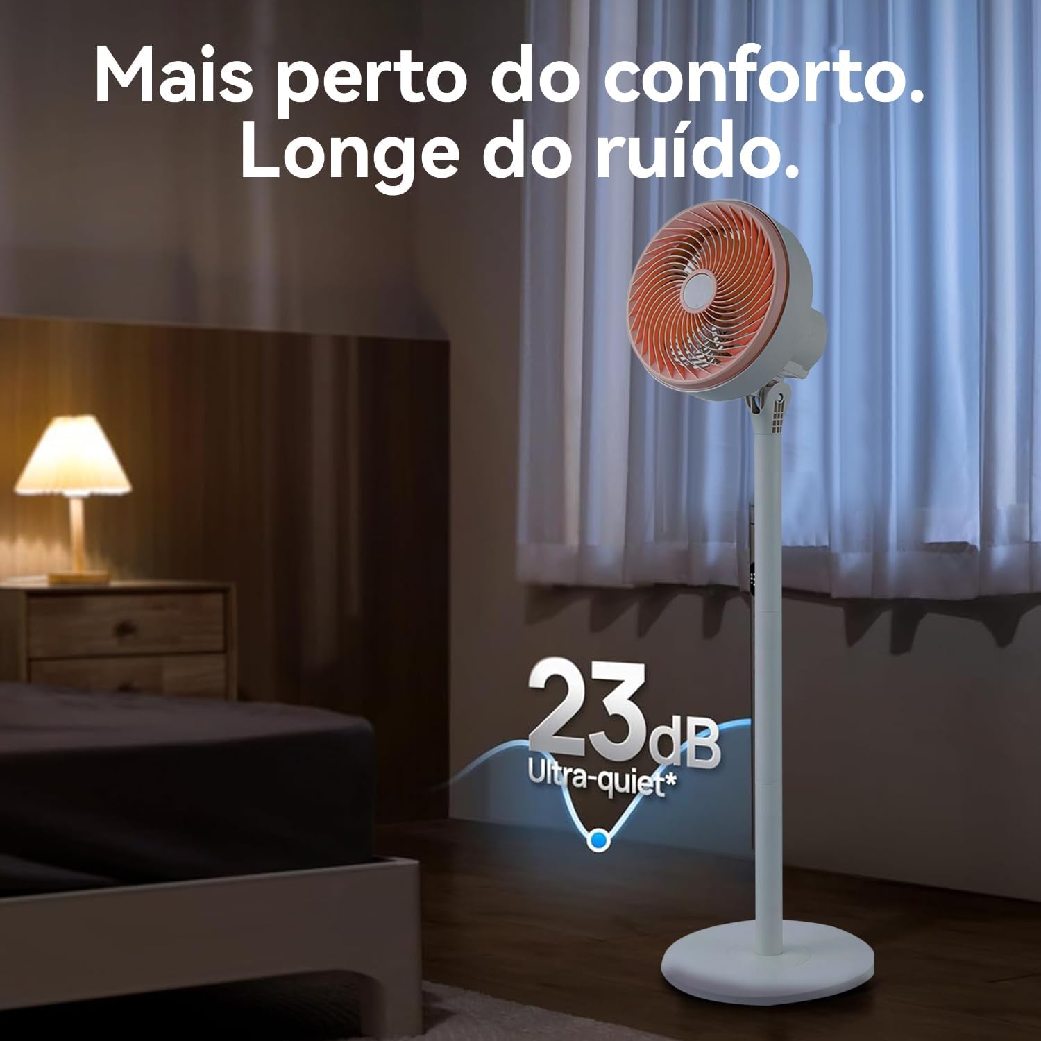 Ventilador de Coluna Vintage Ventilador Circulador de Ar de ... - Image 6