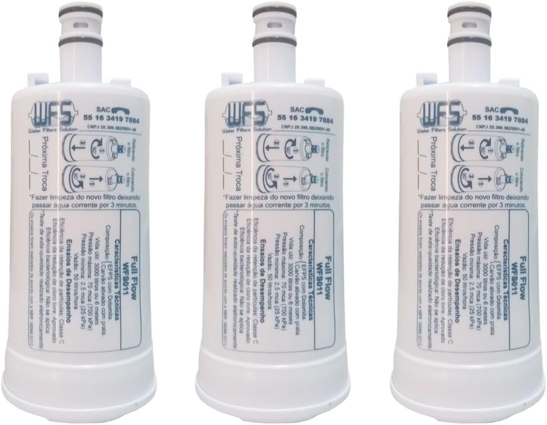 Kit 3 Filtro Refil para Purificador de Água Esmaltec Acqua 7 | É bom mesmo? Descubra antes de comprar