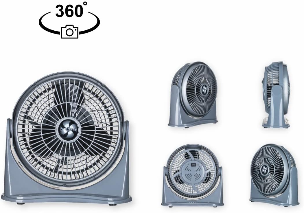 CIRCULADOR DE AR 25CM CINZA PRATA 127V VENTIMAIS - Image 2