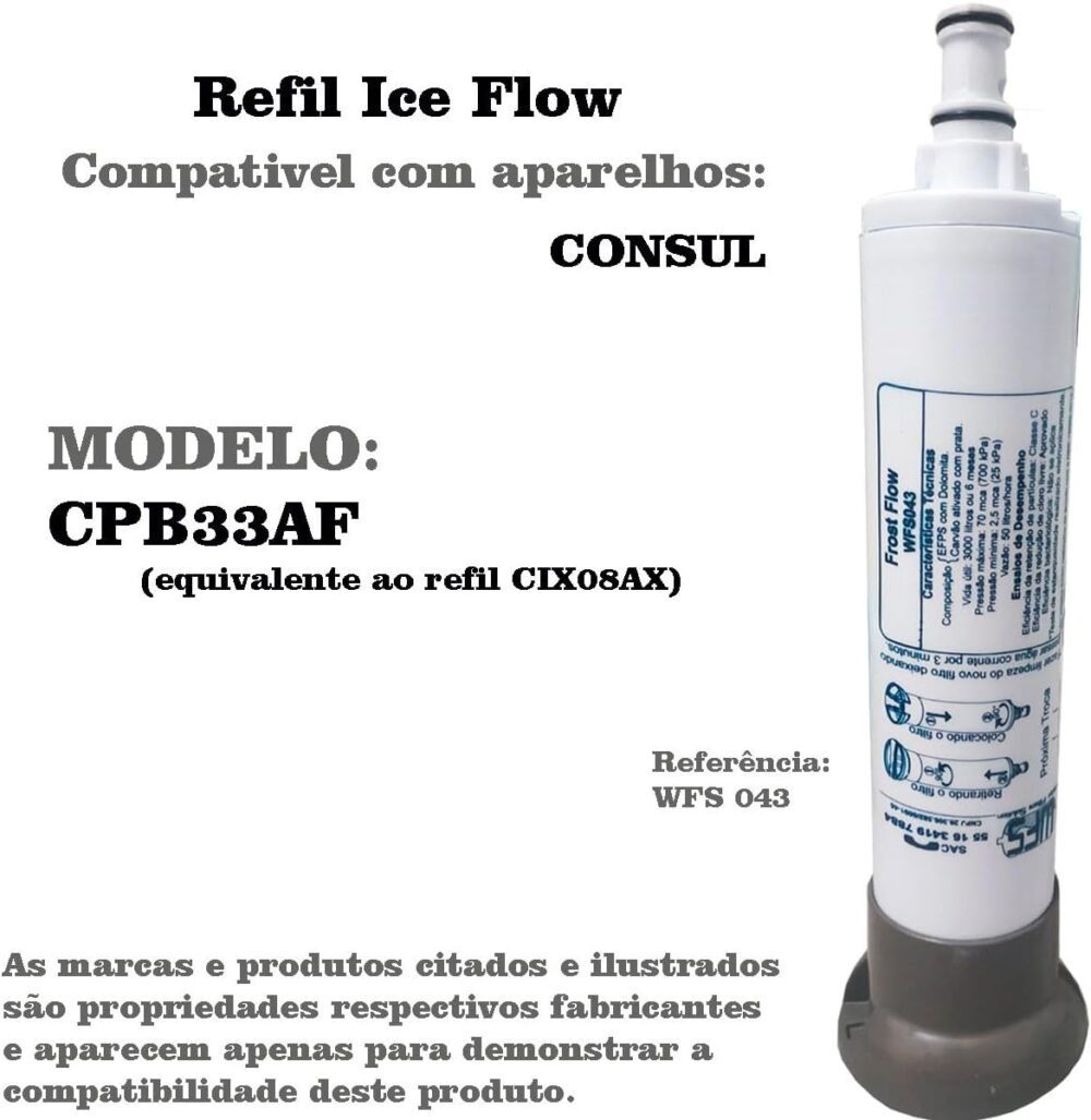 Refil Filtro Compatível Purificador Água Consul CPB33 AF CIX... | É bom mesmo? Descubra antes de comprar - Image 6