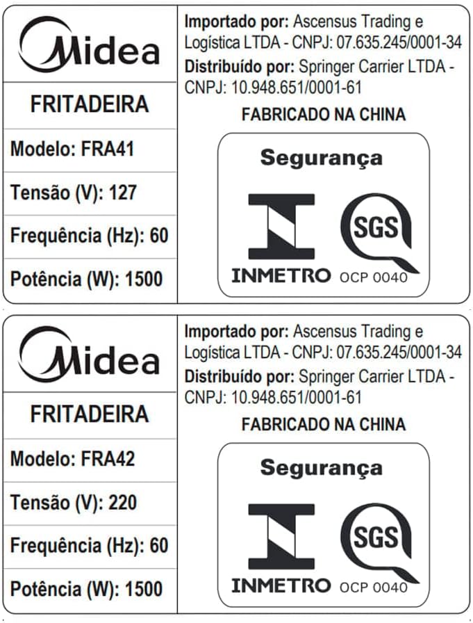 Midea - Fritadeira, Airfryer Sem Óleo, 220V, 4L, Preto e Bra... | É bom mesmo? Descubra antes de comprar - Image 9
