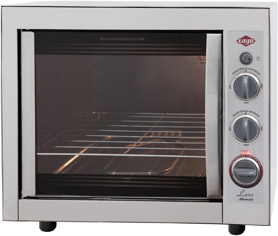 Forno Eletrico Luxo Inox Advanced 2.4 Potencia 2400W - 220v ...