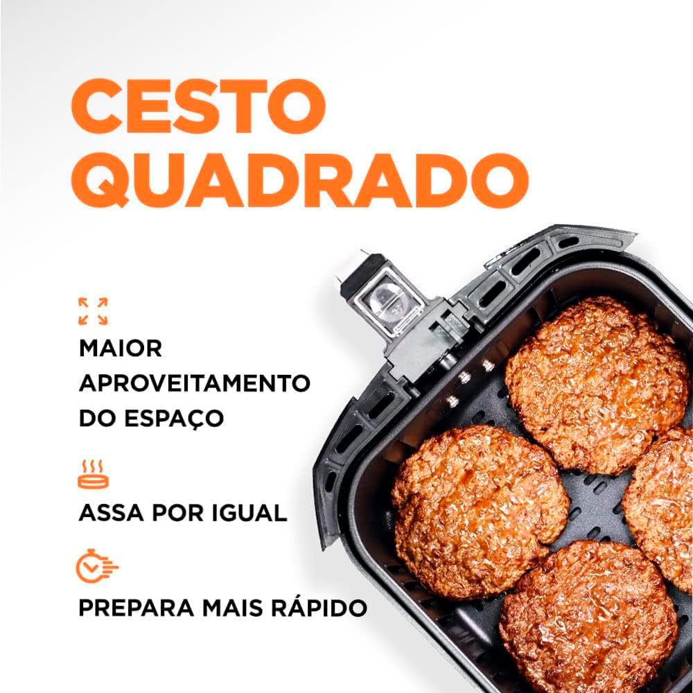 Fritadeira Elétrica Sem Óleo Air Fryer Mondial 5L Grand Fami... | É bom mesmo? Descubra antes de comprar - Image 5