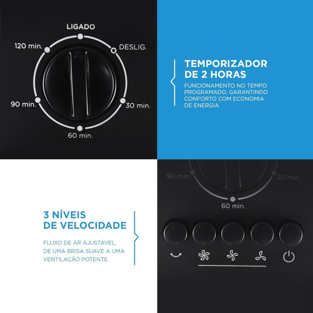Ventilador De Torre Cor Preto Midea VTMP2 - 220v | É bom mesmo? Descubra antes de comprar - Image 4