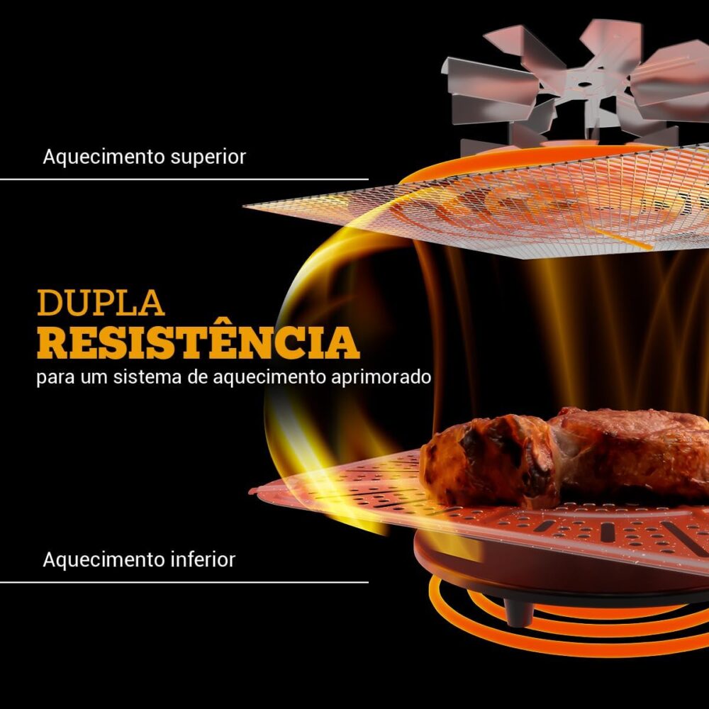 Air Fryer Oven Philco 15L Dupla Resistência 1800W PAF15B 127... | É bom mesmo? Descubra antes de comprar - Image 6