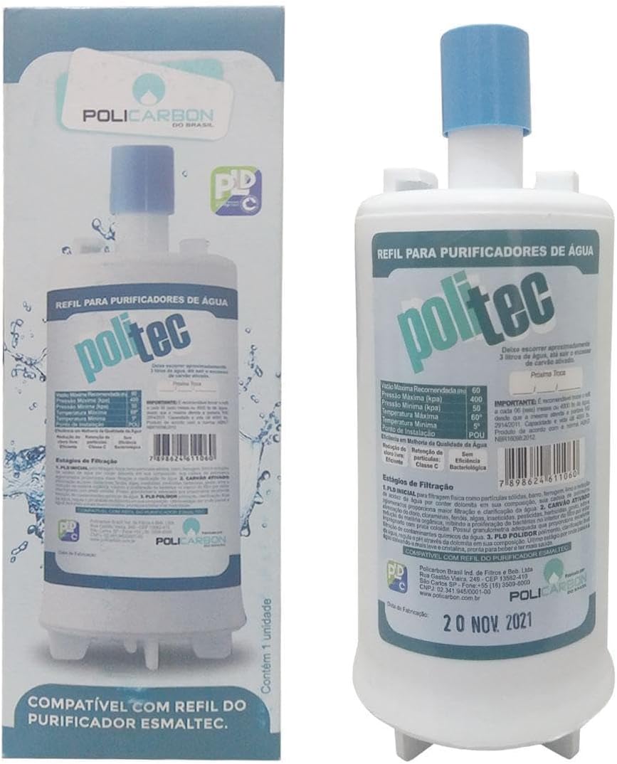 Filtro Refil Compatível Com Purificador de Água Esmaltec Acq... | É bom mesmo? Descubra antes de comprar
