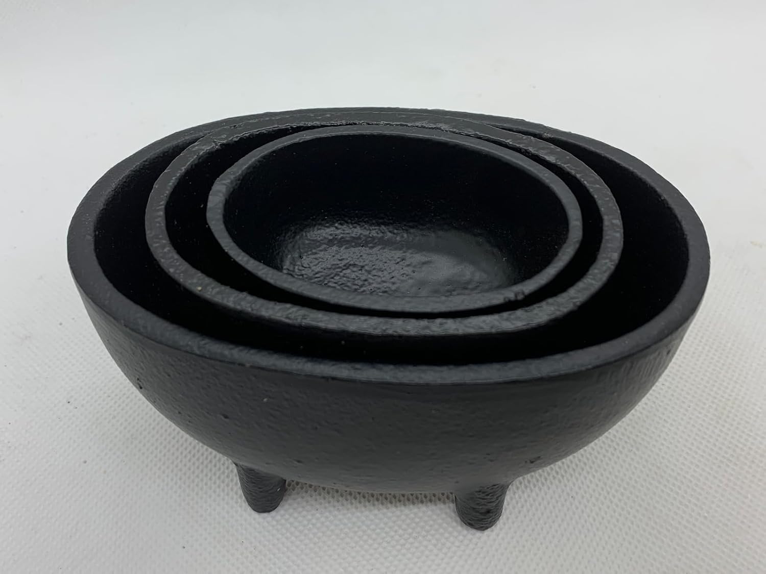 Caldeirão oval de ferro fundido, caldeirão de bruxas, ótimo ... - Image 7