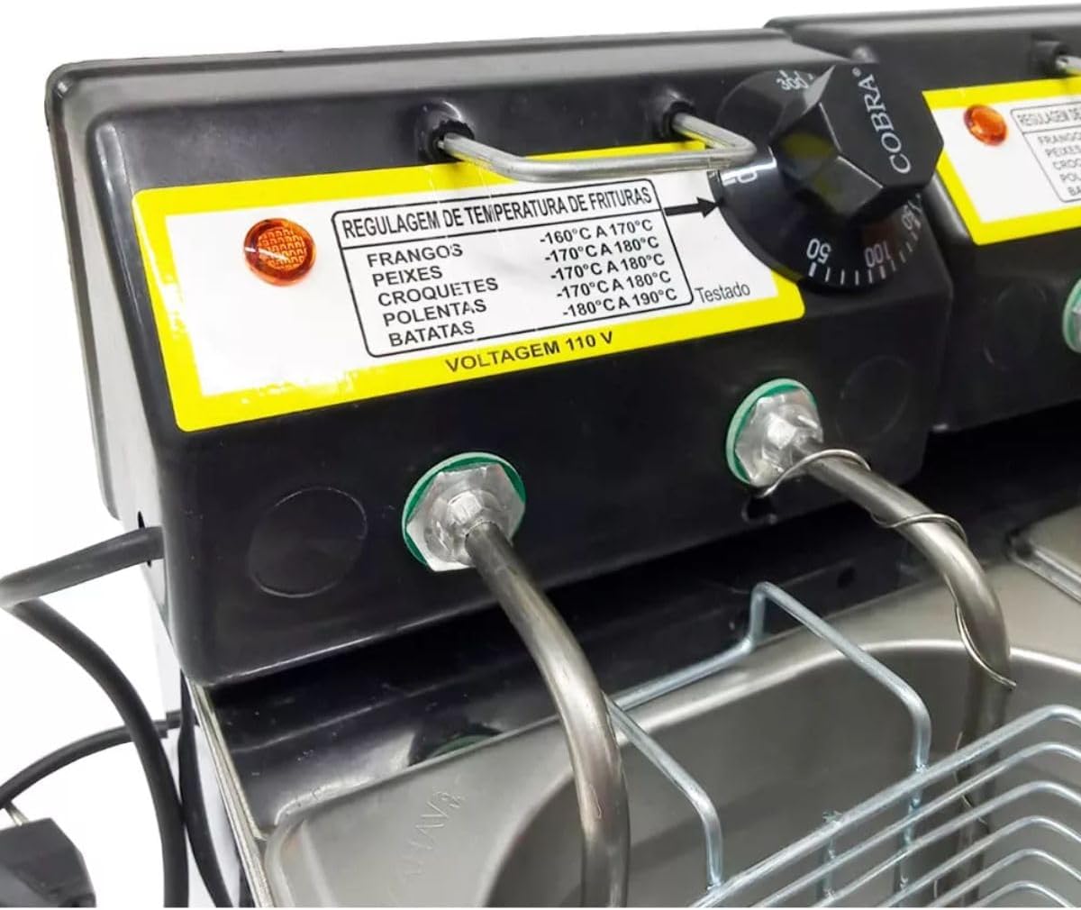 Fritadeira Elétrica Industrial a Oleo 2 Cubas 5 Litros 1500W... | É bom mesmo? Descubra antes de comprar - Image 4