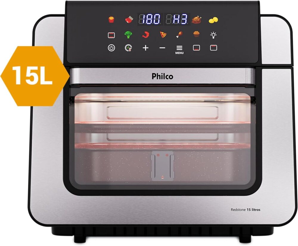 Air Fryer Oven Philco 15L Dupla Resistência 1800W PAF15B 127... | É bom mesmo? Descubra antes de comprar - Image 2