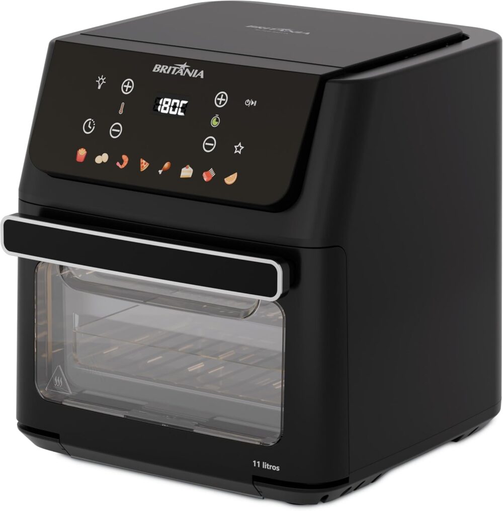 Air Fryer Oven Britânia 11L 8 Funções 1800W BAF11A 220V | É bom mesmo? Descubra antes de comprar