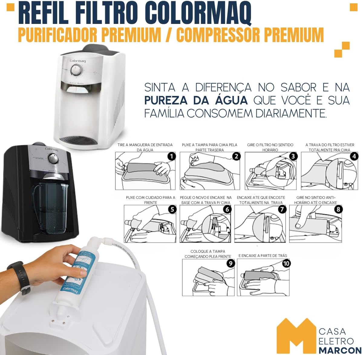 Refil Filtro Para Purificador de Água Colormaq Original | É bom mesmo? Descubra antes de comprar - Image 5