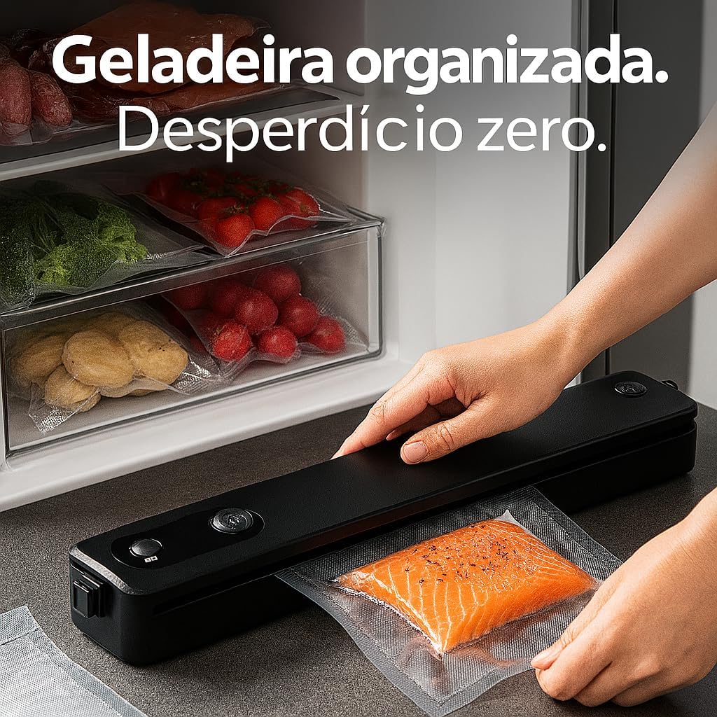 Seladora a Vácuo Profissional com 10 Sacos à Vacuo – Conserv... - Image 2