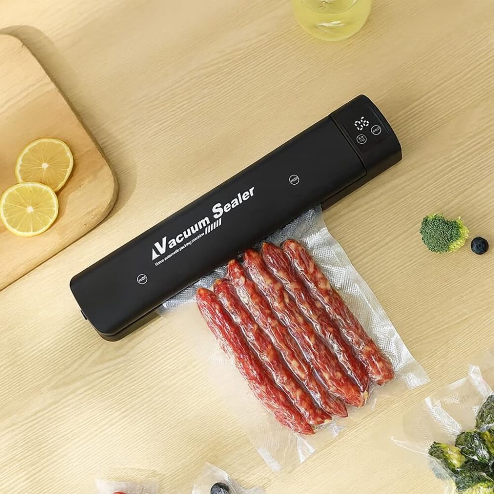 Máquina Seladora Automática Vácuo Portátil Alimentos Domesti... - Image 5